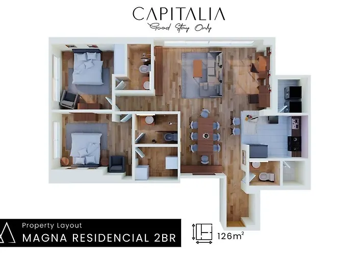 Casa de férias Capitalia Near To Abc Hospital With Gym Access Cidade do México
